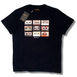 Ben Sherman Cassette T Shirt Navy